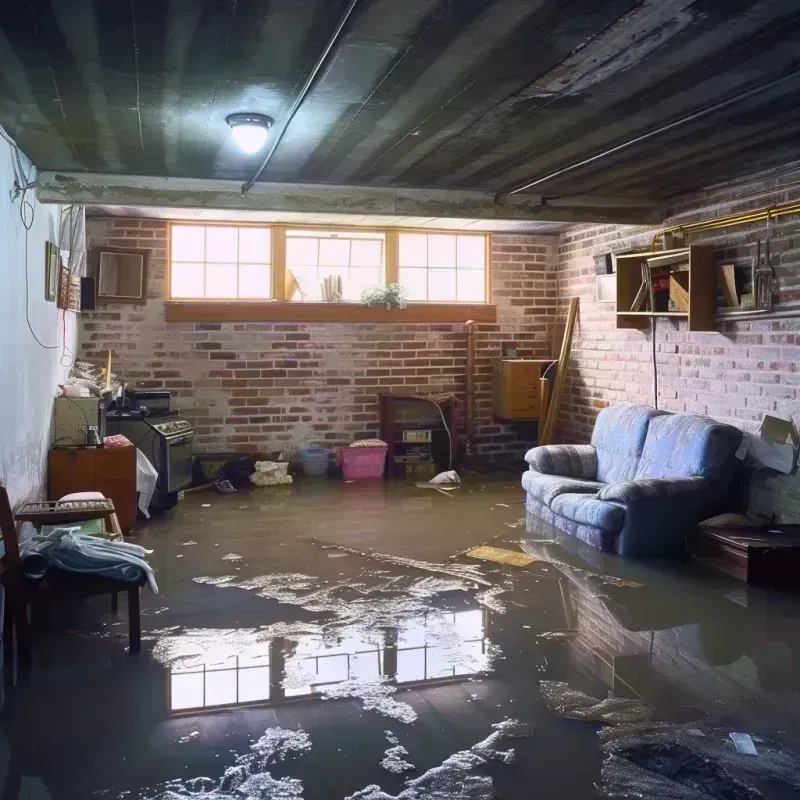 Flooded Basement Cleanup in Trempealeau County, WI